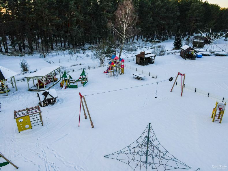 Kids playground at Vērbeļnieki