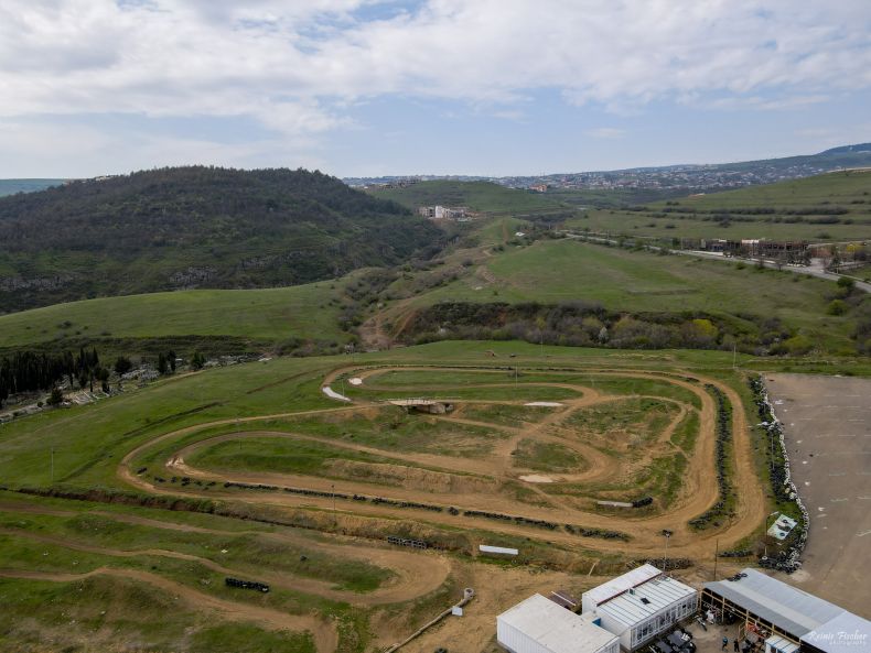 Husky moto park in Tbilisi