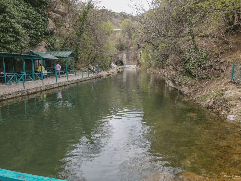 Algeti river connected to the Nearby Algeti reservoir