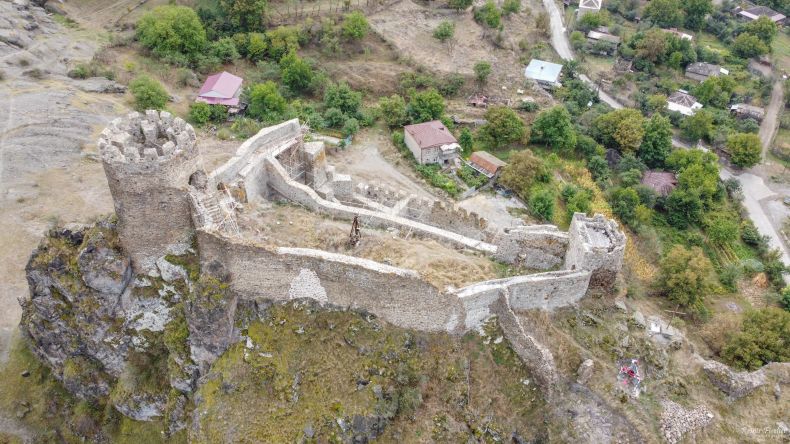 Reconstruction works at Atskuri fortress