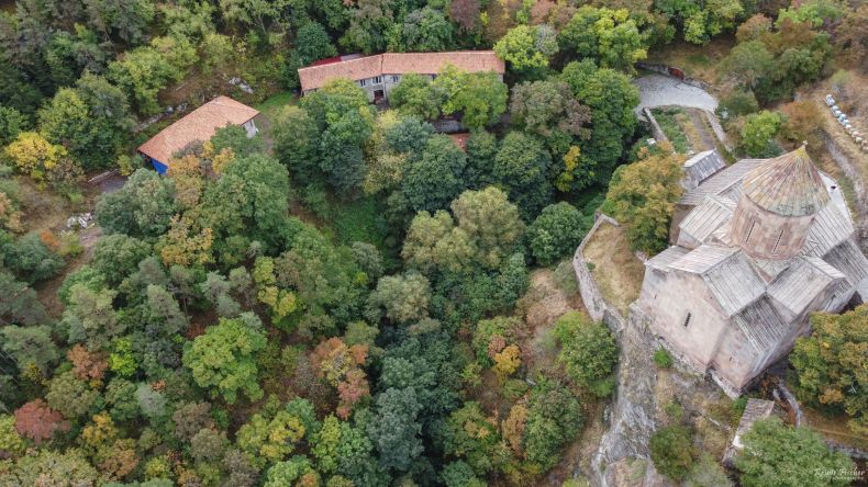 Sapara monastery complex in Georgia