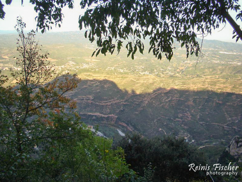 Road up to the Montserrat