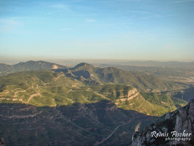View from mount Montserrat