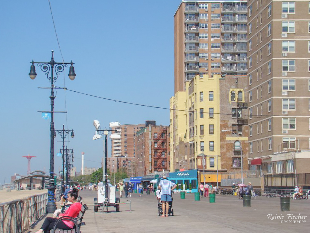 Boulevard in Brighton Beach