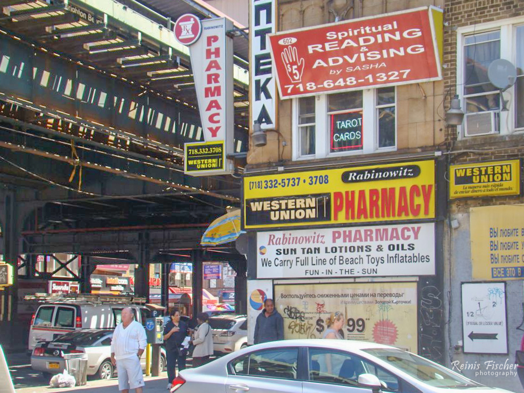 Brighton Beach's Subway station