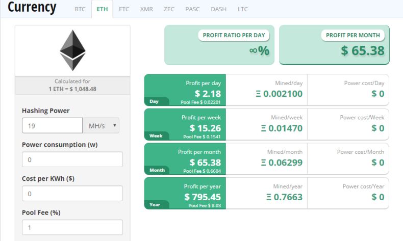 Mining Ethereum with EVGA GTX1060 6GB