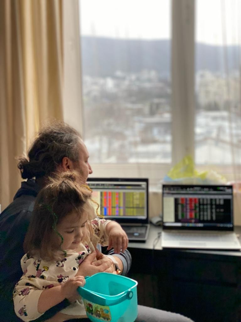 My trade station in Tbilisi