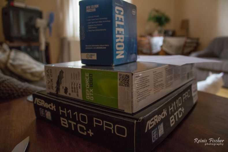 Motherboard, Graphics card and processor