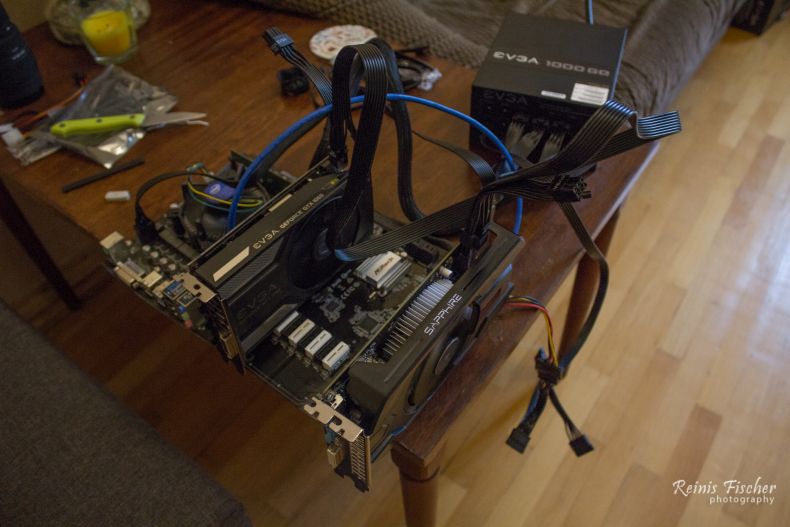 Mounting GPU graphic cards