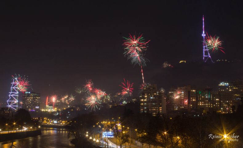2018 Tbilisi fireworks