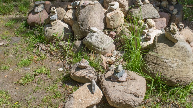Many rocks at Pokaini Forest
