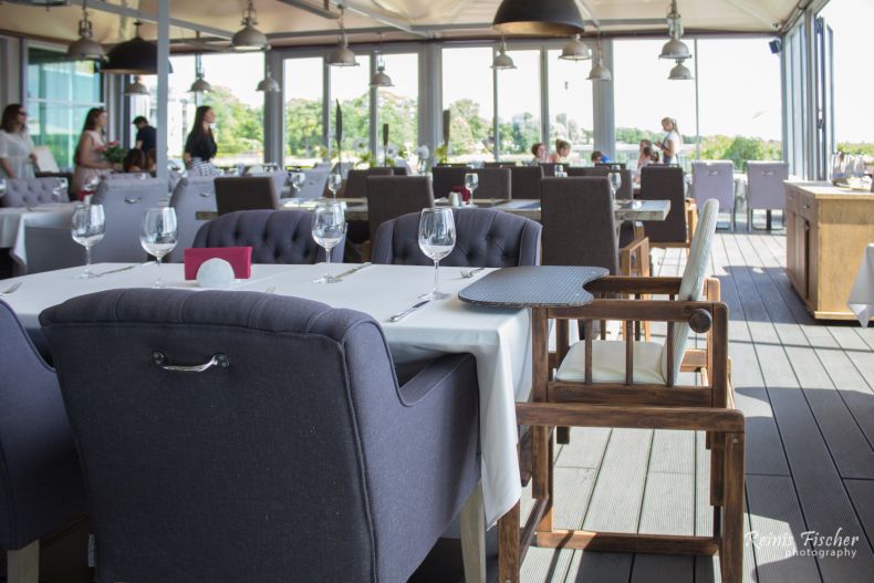 Interior at Laivas Restaurant in Jūrmala