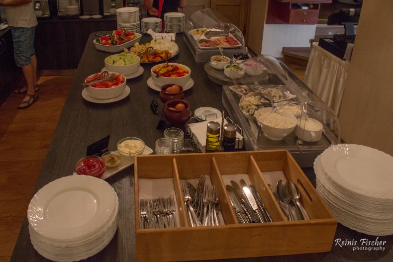 Breakfast at Europa city Amrita hotel