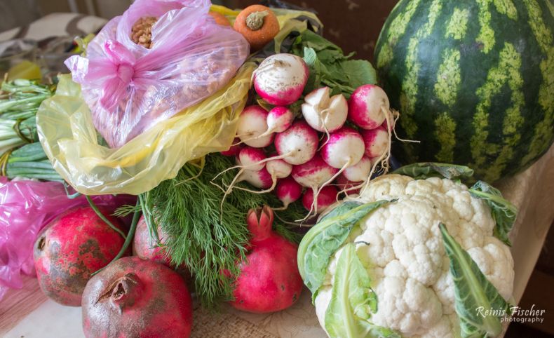 Veggies from Tbilisi market