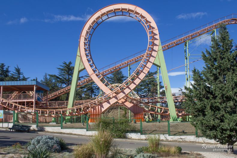 Roller coaster in Tbilisi