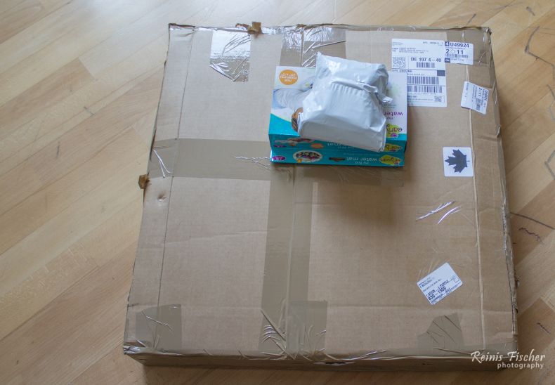 Goodies delivered to our Tbilisi apt