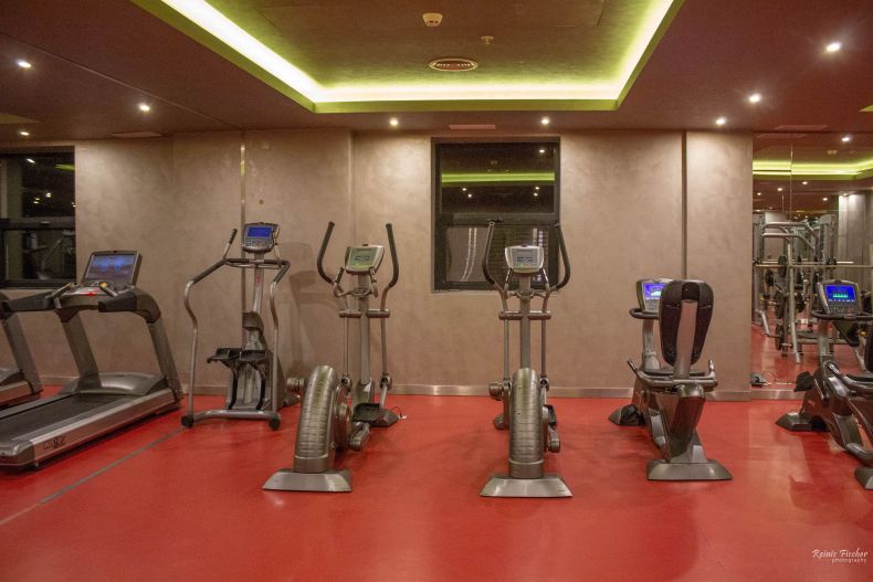 Small gym at Hotel Borjomi Likani