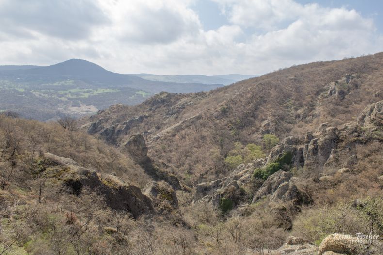 Hiking in Birtvisi canyon