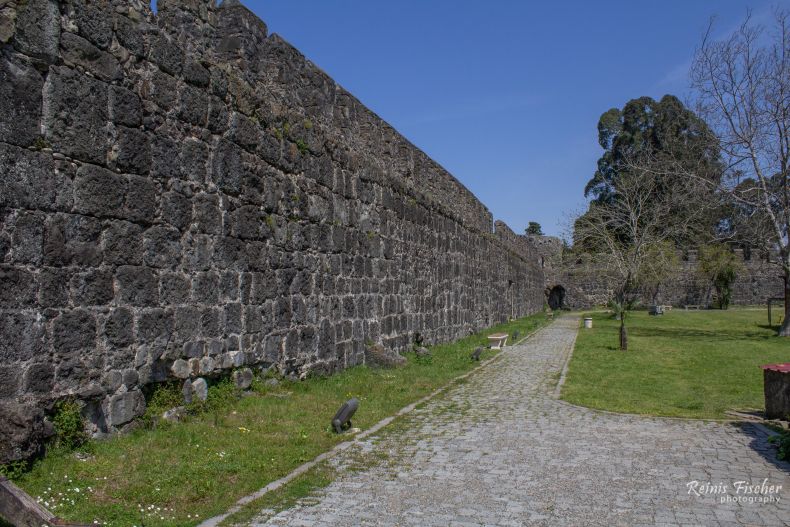 Fortification walls at Gonio Fortress