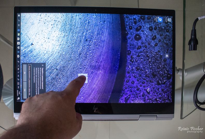 HP Envy x360 tablet mode