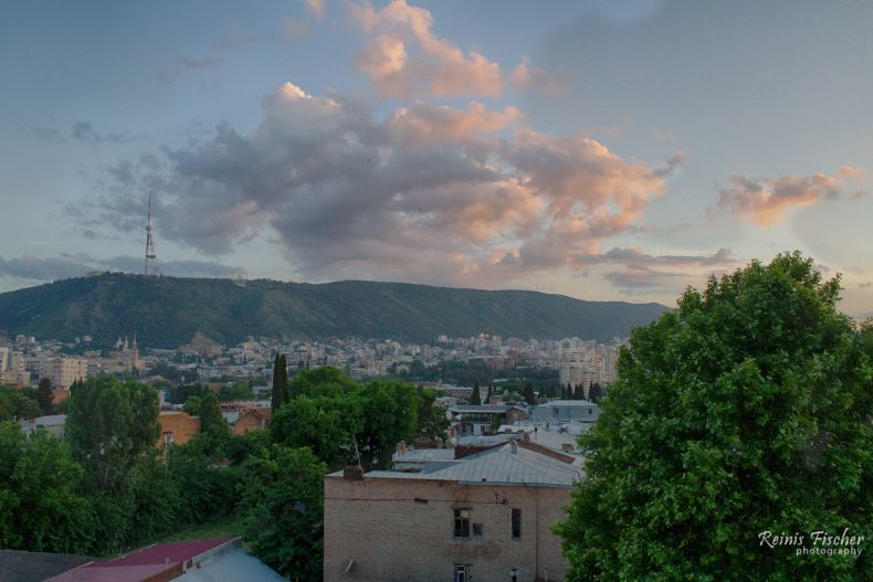 HDR clouds in Tbilisi