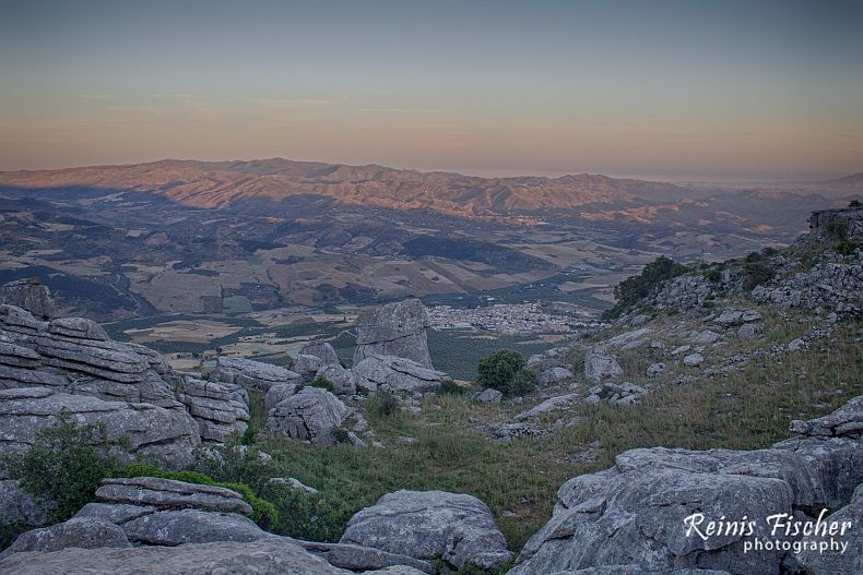 View towards  Antequera