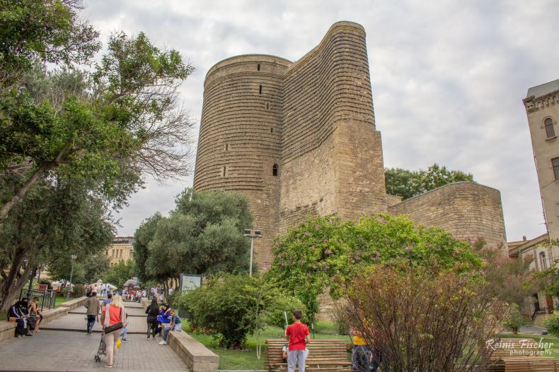 Maiden tower in Baku