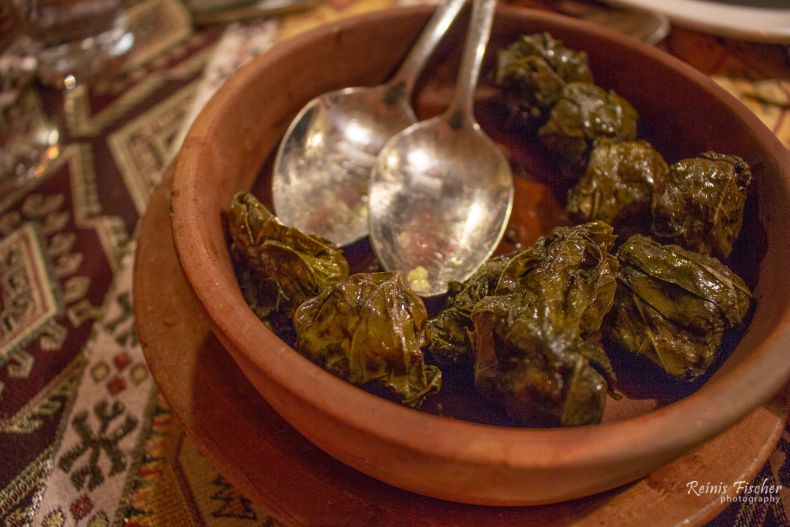 Dolma at Nergiz restaurant