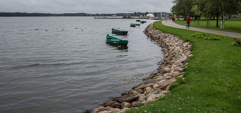 Recreational area near lake Mastis