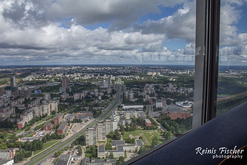 View from Vilnus TV tower