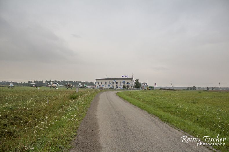 Lonely motel Istros AviaParkas