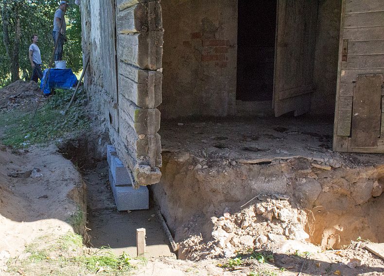 Constructing foundation from fibo blocks