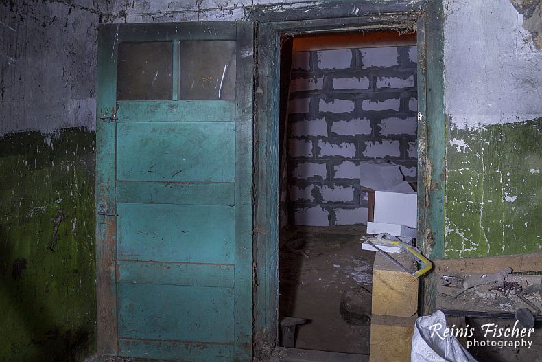 Wall to be demolished