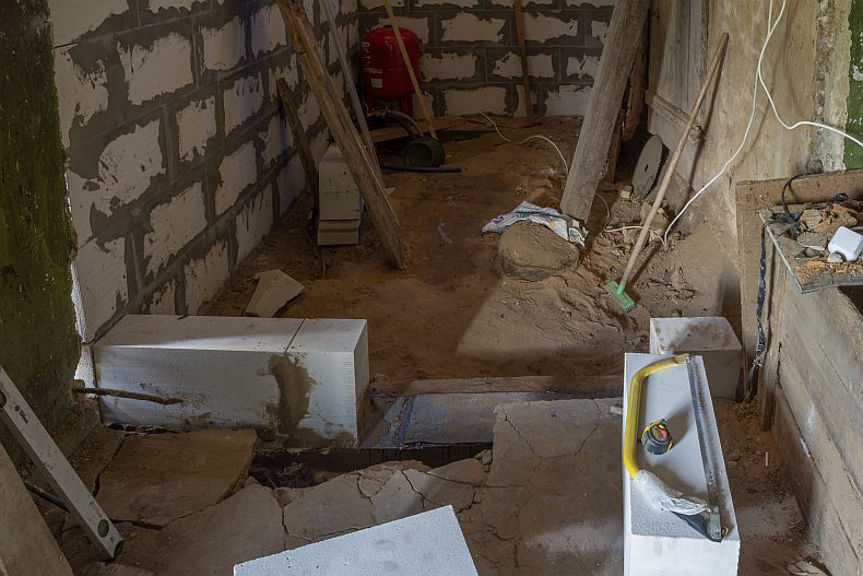 First row of aac blocks