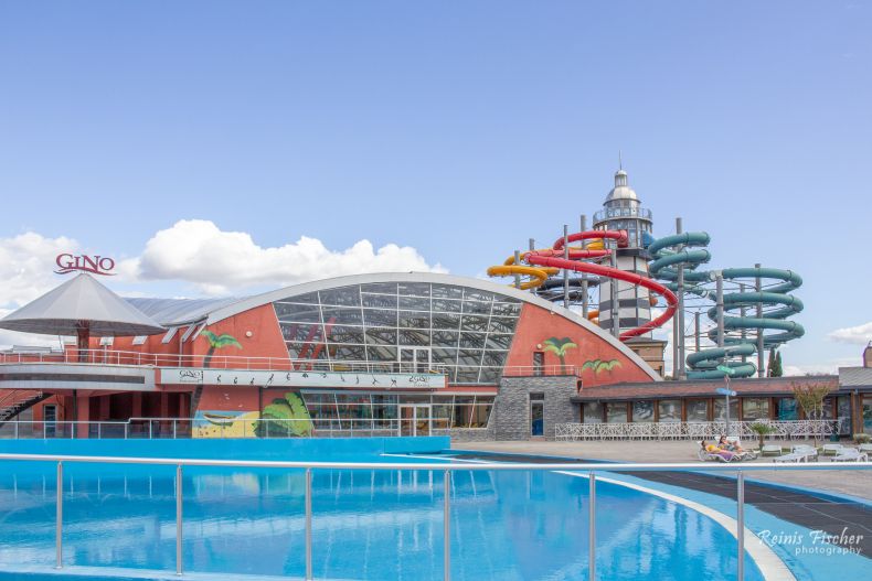 Gino Paradise Water Park in Tbilisi