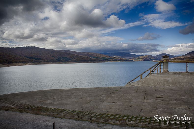 Sioni water reservoir in Georgia