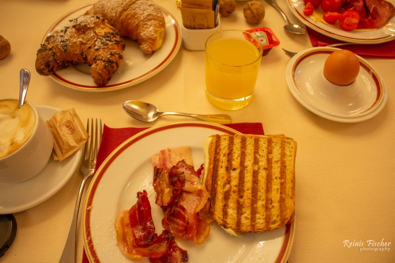 Breakfast at Grand Hotel Del Parco 