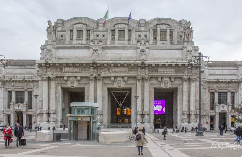 Milan central railway station