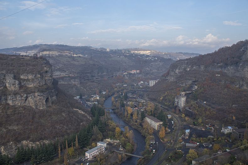 View towards Chiatura