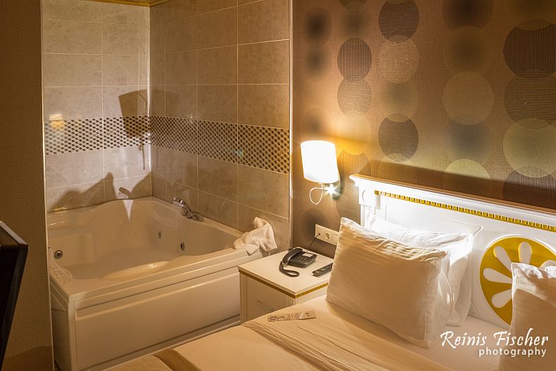 Bath tube at Sputnik hotel