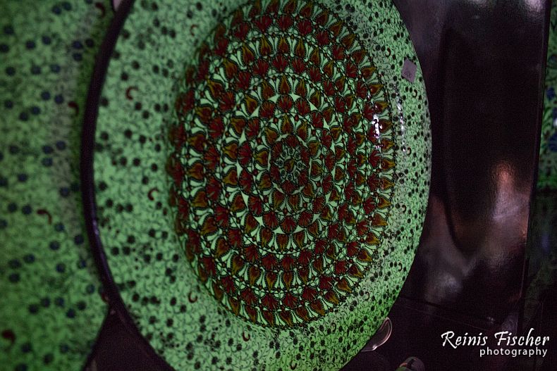 Georgian enamel dish