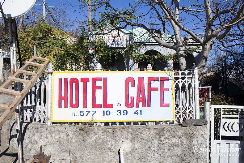 Hotel cafe in Khulo
