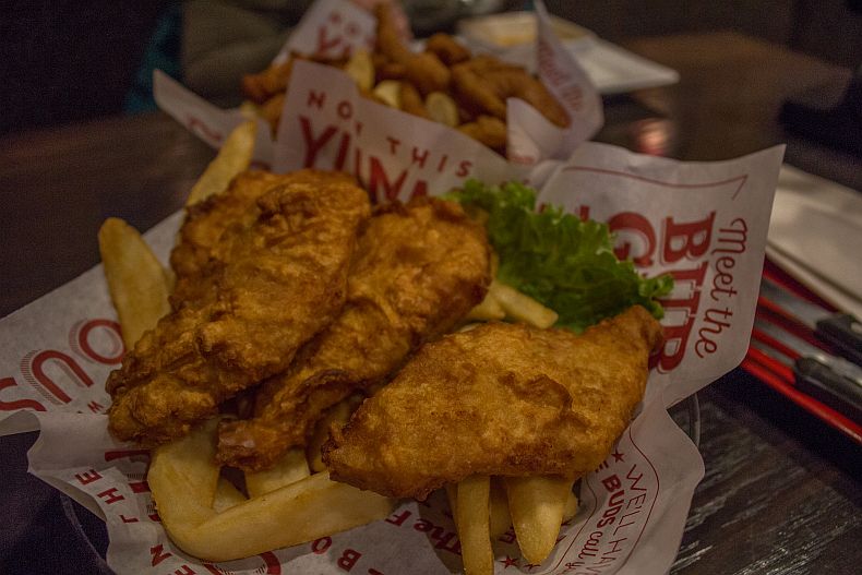 Fish & Chips at Red Robin