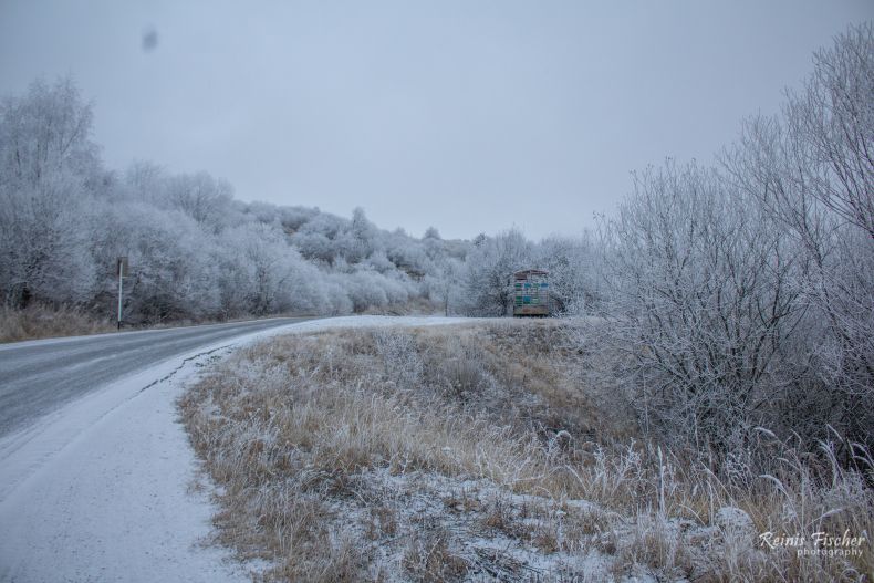 Snow in Gombori pass