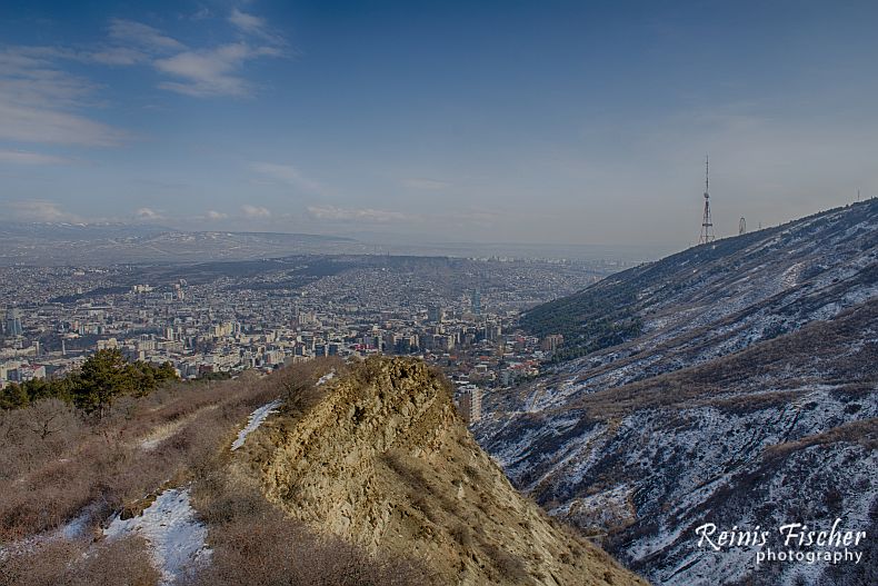 View towards Tbilisi