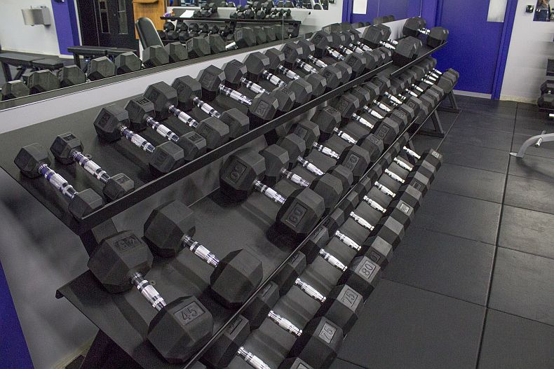 Dumbbells at Champions Academy