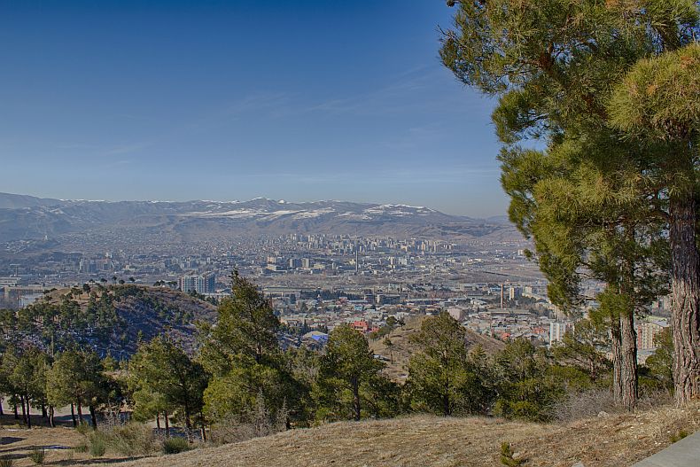 View towards Tbilisi