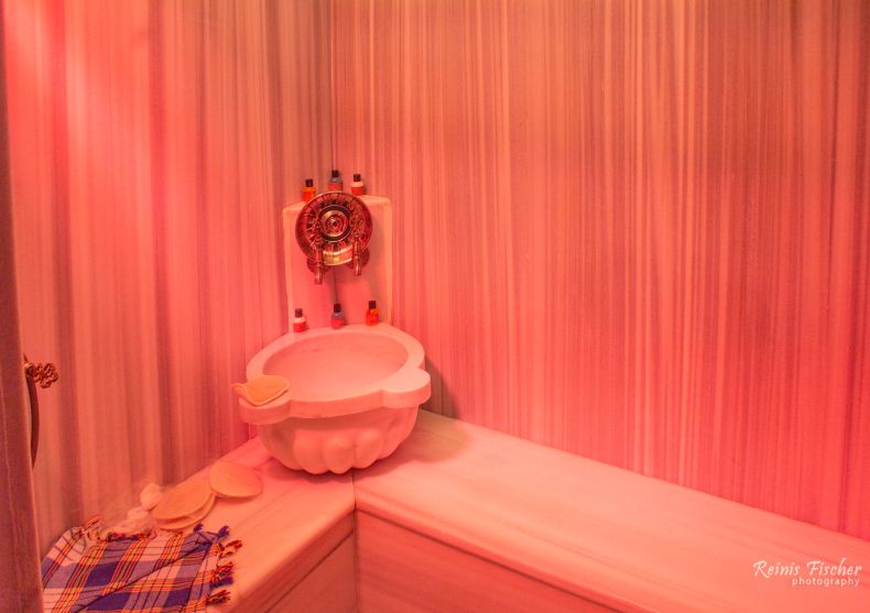 Tuskish Bath inside the family room