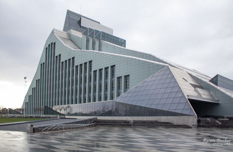 Latvian National Library in Riga