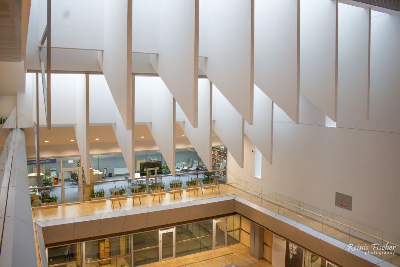 Interior at National Library of Latvia